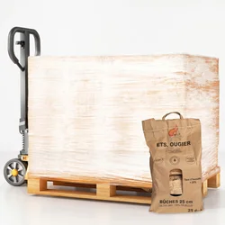 Bûches de bois de chauffage 25 cm 25 dm3